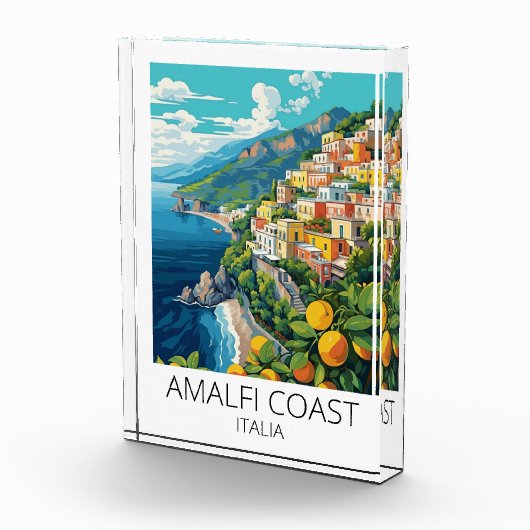 アマルフィコーストイタリアヴィンテージトラベル フォトブロック (右)