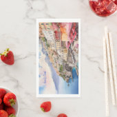 アマルフィコーストイタリア水彩画 | (インサイチュ)