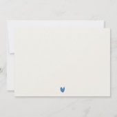 アマルフィコーストイタリア水彩風景結婚ズ サンキューカード (裏面)