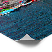 アマルフィコーストイタリア ポスター (角)