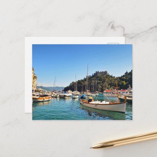 アマルフィコーストイタリア ポストカード (正面/裏面インサイチュ)