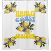 アマルフィコーストサンシャインレモン シャワーカーテン (正面)
