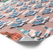 アマルフィコーストパステルフォトプリント ポスター (角)