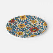 アマルフィコーストフローラエレガントボヘミアン植物学 ペーパープレート (アングル)