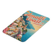 アマルフィコーストポジターノヴィンテージ マグネット (左側)