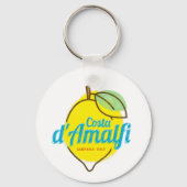 アマルフィコーストレモンイタリアヴィンテージコスタダマルフィ キーホルダー (正面)