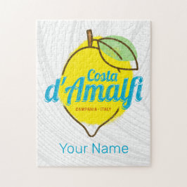 アマルフィコーストレモンイタリアヴィンテージコスタダマルフィ ジグソーパズル