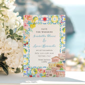 アマルフィコーストレモンタイタリアンイル結婚ズ セーブザデート