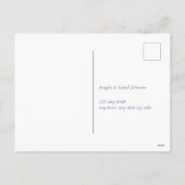 アマルフィコーストレモンタイルイタリアパーソナライズされたRSVP シーズンポストカード (裏面)