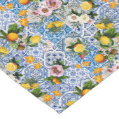 アマルフィコーストレモンタイルイタリア ショートテーブルランナー (コーナー)