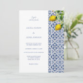 アマルフィコーストレモンタイルイタリア 招待状 (スタンド正面)