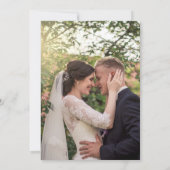 アマルフィコーストレモンタイルパーソナライズされたイタリア 招待状 (裏面)