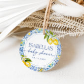 アマルフィコーストレモンベビー地中海のシャワー フェイバータグ