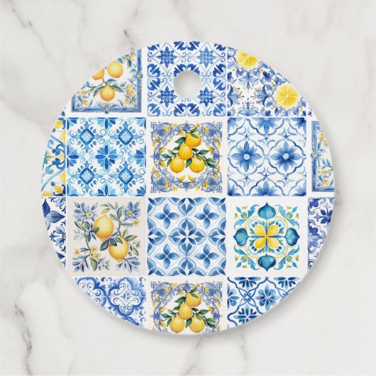 アマルフィコーストレモンベビー地中海のシャワー フェイバータグ (裏面)