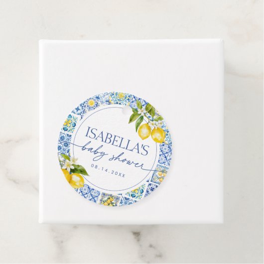 アマルフィコーストレモンベビー地中海のシャワー フェイバータグ (インサイチュ)