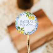 アマルフィコーストレモンベビー地中海のシャワー ラウンドシール