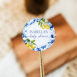 アマルフィコーストレモンベビー地中海のシャワー ラウンドシール