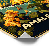 アマルフィコーストヴィンテージ ポスター (角)