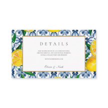 アマルフィコースト地中海のレモンタイル詳細