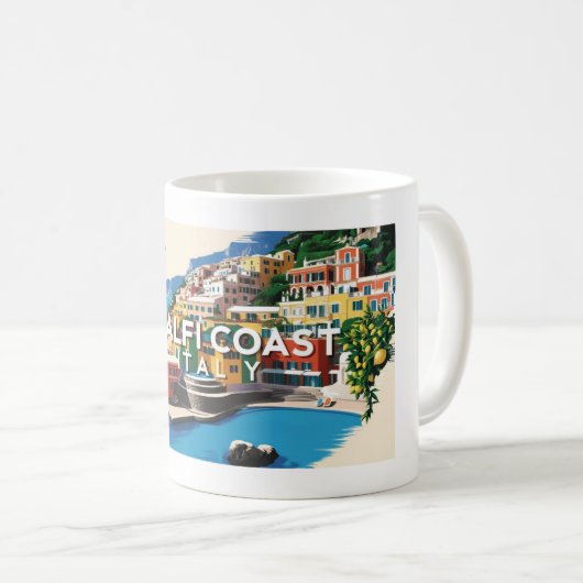 アマルフィコースト1 コーヒーマグカップ (正面右)