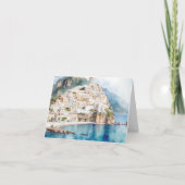 アマルフィコースト イタリアン レモン メディテレーニアン サンキューカード (裏面)