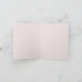 アマルフィコースト、イタリア水彩画 サンキューカード (内部)