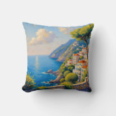 アマルフィサンライズアートピロー クッション (正面)