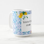 アマルフィスタイル,レモン,夏 コーヒーマグカップ (正面左)