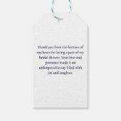 アマルフィビエトリイタリアンブライダルシャワーの好意 ギフトタグ (裏面)