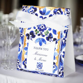 アマルフィビエトリブルータイル結婚式の引き出物 フェイバーボックス