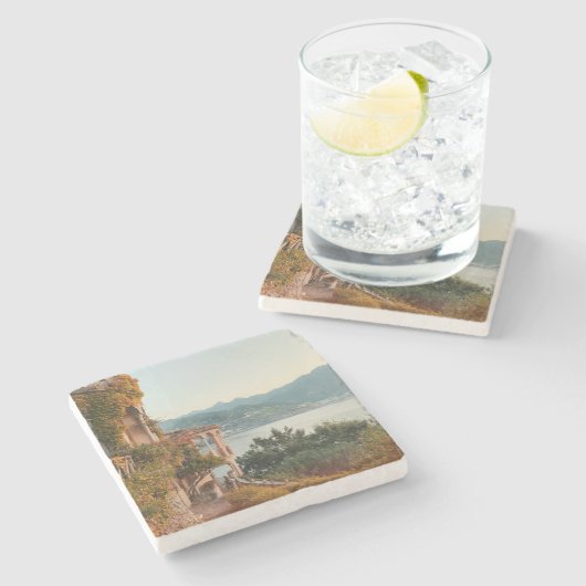 アマルフィホリデイストーンコースター ストーンコースター (横)