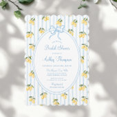アマルフィレモンアンドボウブライダルシャワー 招待状