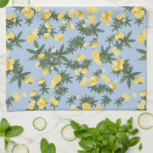 アマルフィレモンツイストビベス1 キッチンタオル (折り畳み)