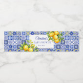 アマルフィーコースト イタリアン ベイビーシャワー ペットボトルラベル (シングルラベル)