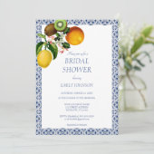 アマルフィーコースト イタリア ブライダルシャワー 招待状 (スタンド正面)
