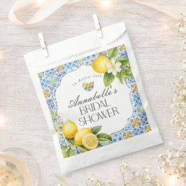 アマルフィーコースト トスカーナ ウェディングシャワーのデザート フェイバーバッグ