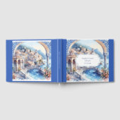 アマルフィーコースト メディテレーニアンブルータイル イタリア ゲストブック (全面)