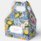 アマルフィー海岸 レモン タイル イタリア フェイバーボックス (裏面)