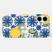 アマルフィ海岸のタイル柄iPhoneケース Case-Mate iPhoneケース (裏面 (横))