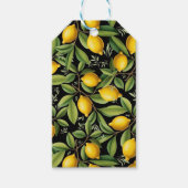 アマルフィ海岸のレモンエレガントズ ギフトタグ (正面)