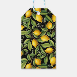 アマルフィ海岸のレモンエレガントズ ギフトタグ