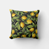 アマルフィ海岸のレモンエレガントズ クッション (正面)