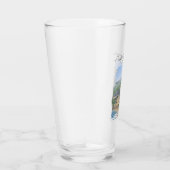 アマルフィ海岸の水彩画 ロマンティックな旅の思い出 タンブラーグラス (右)