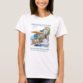 アマルフィ海岸イタリアの家族旅行 Tシャツ (正面)