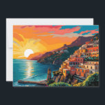 アマルフィ海岸イタリアの景色 招待状<br><div class="desc">アマルフィ海岸の息をのむようなエッセンスを捉えたデザインは、海から眺める魅惑的な景色を提供する。海岸線の鮮やかな色合いが紺碧の海と調和して踊り、この宝石の魅力とロマンスを体現するシーンを作イタリアンり出す。アマルフィ海岸の美しいがあなたの宇宙を飾り、魔法のtouchを地中海のあなたの世界にもたらす</div>