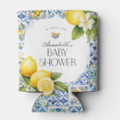 アマルフィ海岸イタリアンの赤ちゃんシャワー好きバーウェア 缶クーラー (裏面)