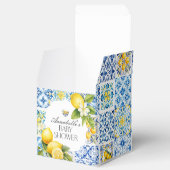 アマルフィ海岸イタリアン赤ちゃんシャワーデザートの好意 フェイバーボックス (オープン)