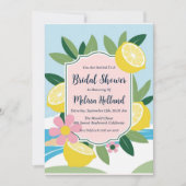 アマルフィ海岸ブライダルシャワー招待状 招待状 (正面)