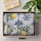 アマルフィ海岸レモンのボウル 薄葉紙 (ギフト)