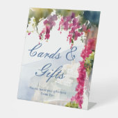 アマルフィ海岸地中海のイタリアンブライダルシャワー 台座サイン (正面)